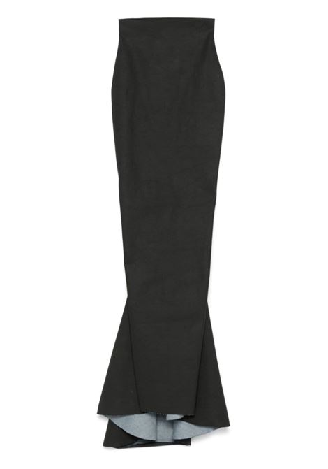 Black Coda maxi skirt Rick owens - women RICK OWENS | Skirts | RO02D3386SMT09